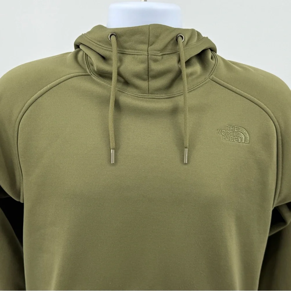 The North Face Echo Rock Hooded Pullover Hoodie Olive Green Men's XS Extra Small
